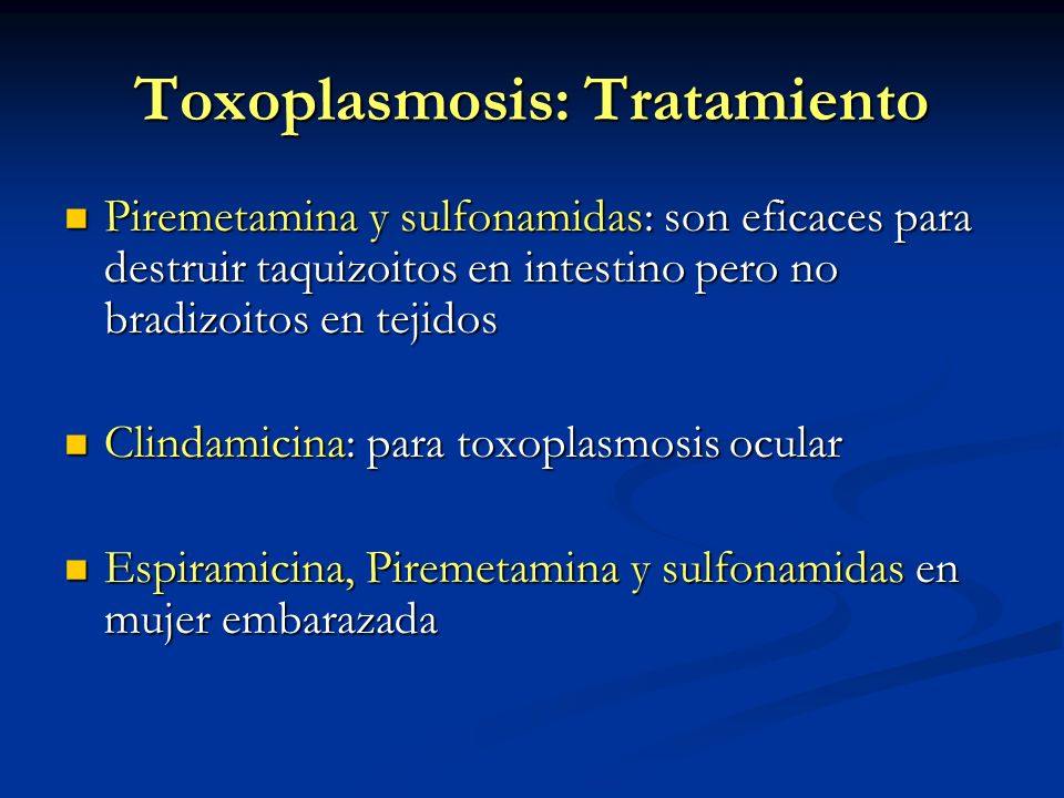 toxoplasmosis cerebral vih tratamiento